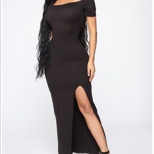 Fashion Nova maxi length dress